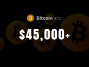 Bitcoin (BTC) vượt qua $45.000 khi quyết định ETF đến gần